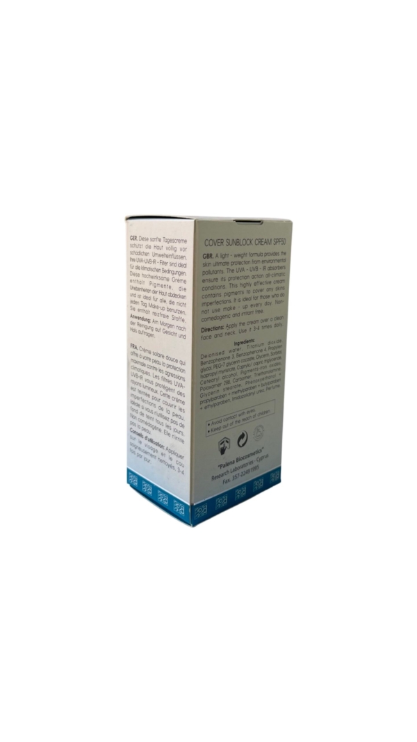 COVER SUN BLOCK CREAM  SPF-50 (CC krema) - Slika 6